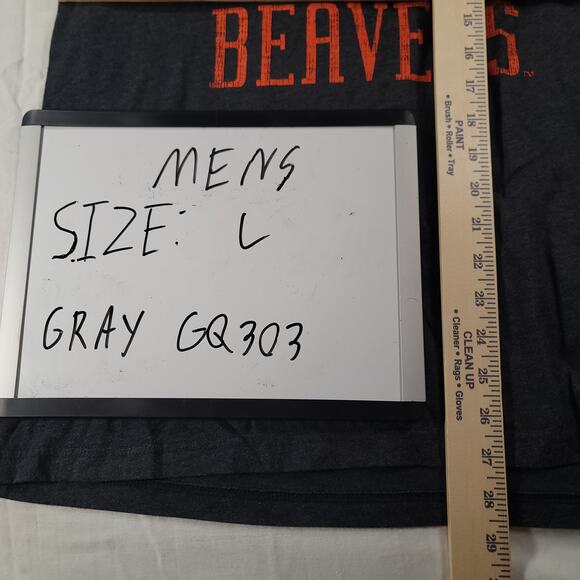 Oregon State Beavers Colosseum College Football T Shirt Mens Size Large L Gray - Picture 7 of 9